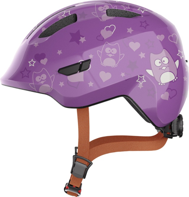 Купить Шлем ABUS Smiley 3.0, сиреневый со звездами, M: 50-55 см