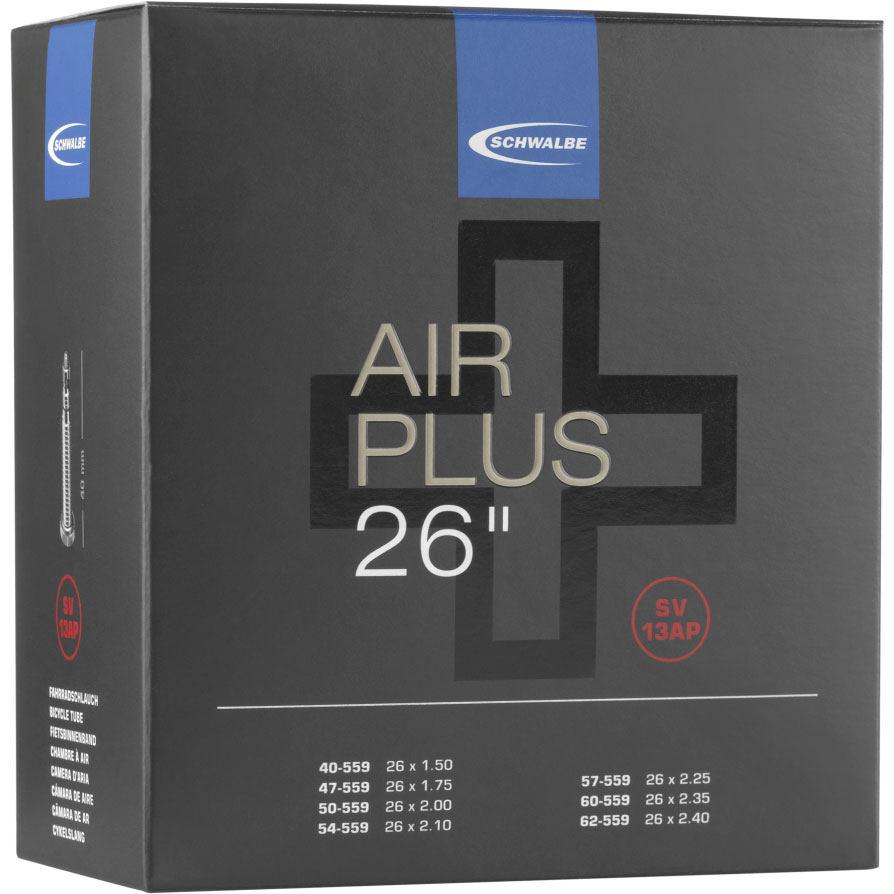 Купить Камера SCHWALBE AV13AP Air Plus, 26х1.5-2.4 (40/62-559), авто 40 мм