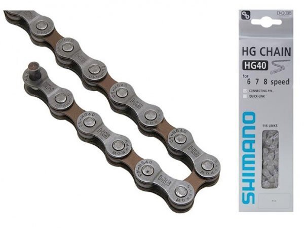 Купить Цепь 8ск. SHIMANO CN-HG40 7,05 - 7,1 мм 116 зв. CCN211600010