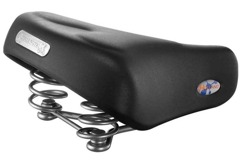 Купить Седло SELLE ROYAL Holland Relaxed 247х219 мм с пружинами