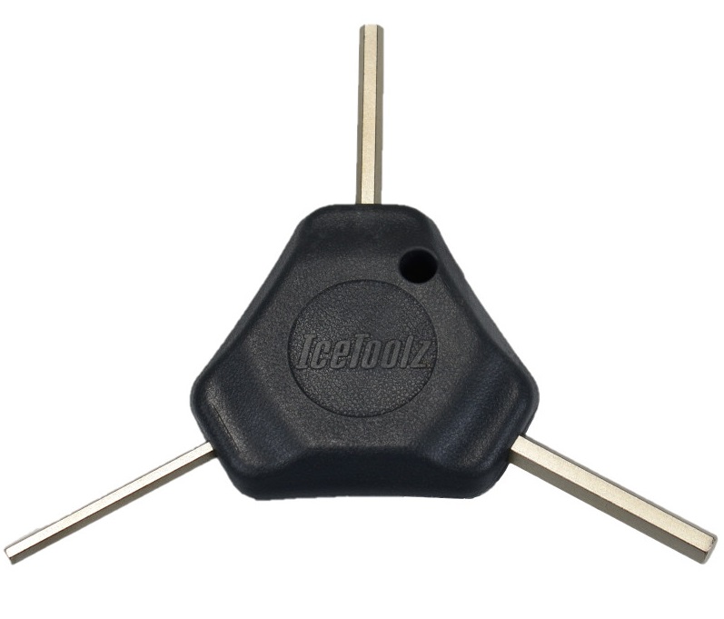 Купить Набор шестигранных ключей ICETOOLZ 70B1, 4/5/6мм 