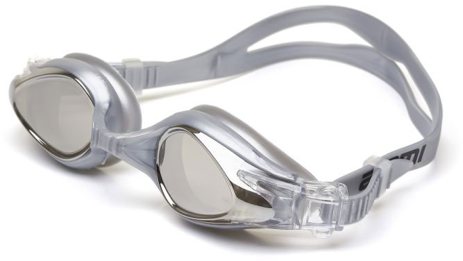 Купить Очки для плавания ATEMI N9202M, серебро