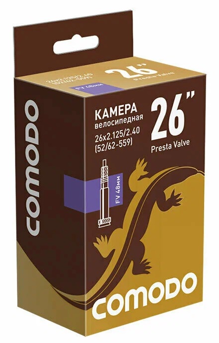 Купить Камера COMODO 26 дюймов х2.125/2.4 (52/62 - 559), вело 48мм