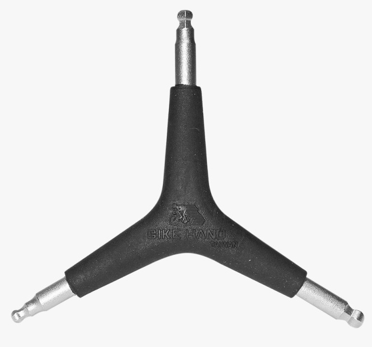 Купить Ключ Y-образный BIKE HAND YC-356YB, скругленные шестигранники 4/5/6 мм