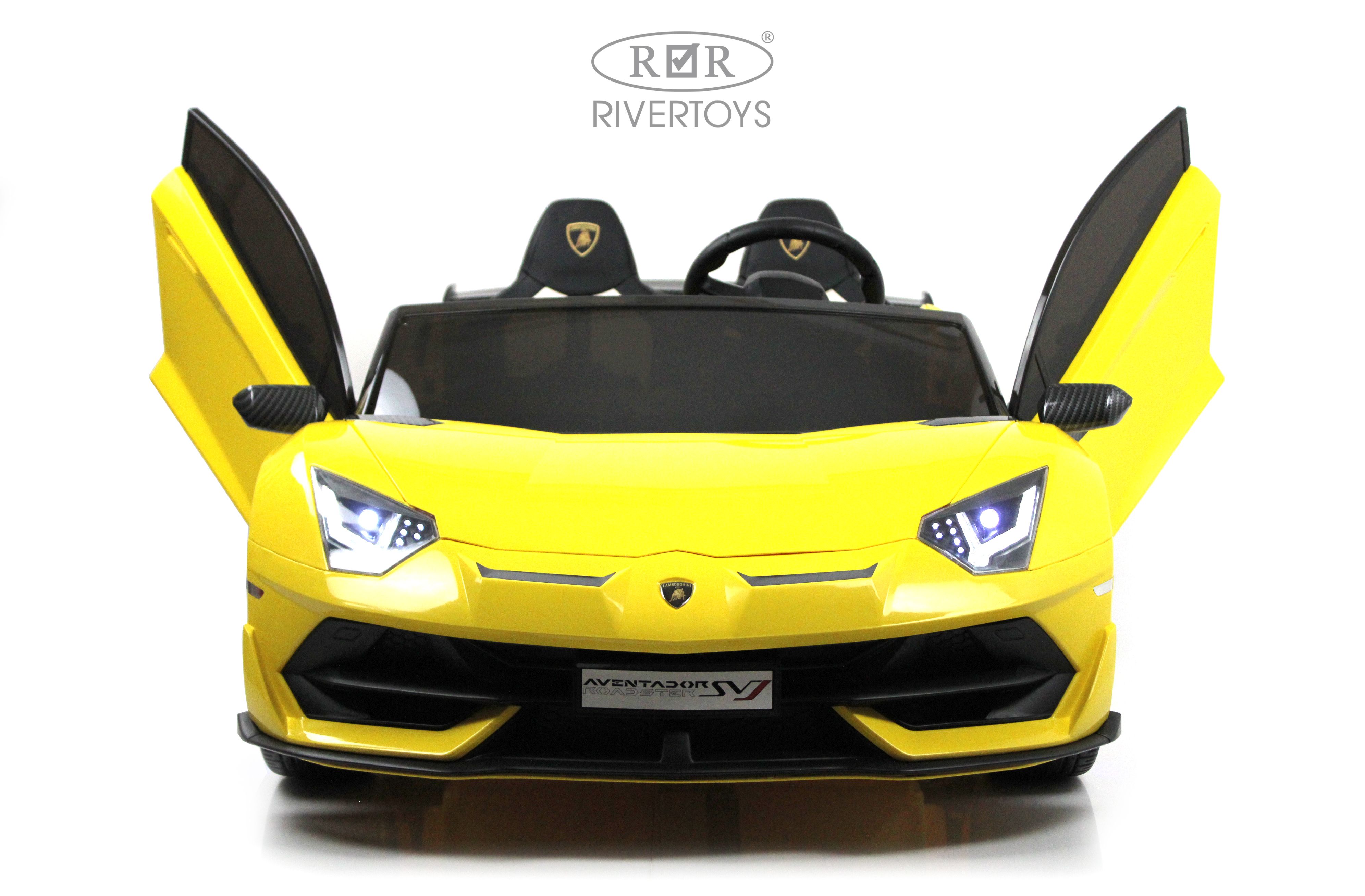 Купить Детский электромобиль RIVERTOYS Lamborghini Aventador SVJ A111MP