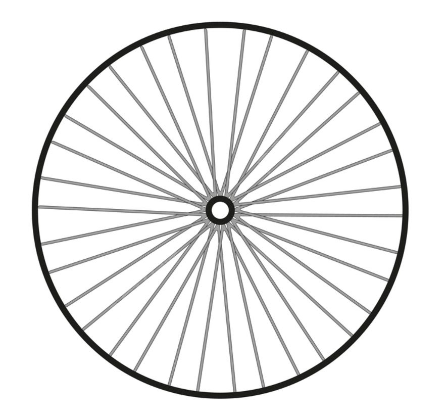 Купить Колесо переднее TRIX 28-29 дюймов  гайки/диск/AV