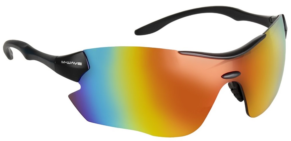 Купить Очки M-WAVE RAYON G4 PRO, 3 линзы, черная оправа