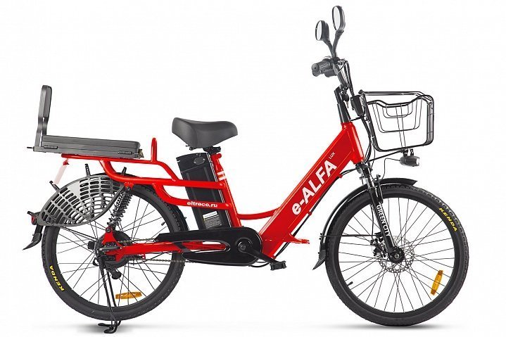 Купить Электровелосипед GREEN CITY e-Alfa Lux 2021